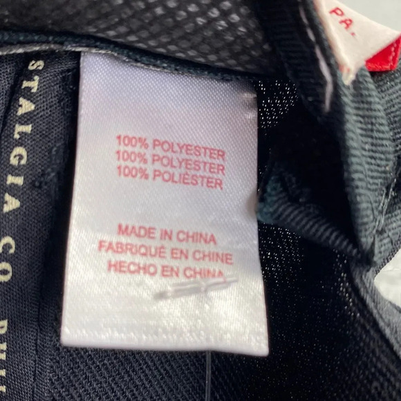 New mitchell & NESS MIAMI HEAT SNAPBACK SPRAY PAINT HAT CAP NBA BLACK RED UNISEX - Picture 8 of 11